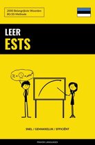 Leer Ests - Snel / Gemakkelijk / Efficiënt