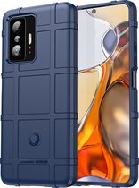 Hoesje geschikt voor Xiaomi 11T - Beschermende hoes - Back Cover - TPU Case - Blauw
