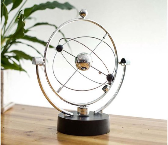 Thumbnail van een extra afbeelding van het spel Newton cradle pendel van het zonnestelsel - Pendulum - Science - Natuurkunde- Oneindig plezier