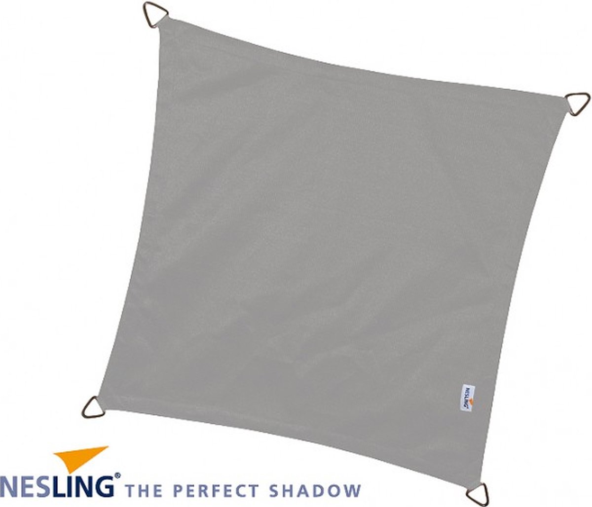 Nesling Dreamsail voile d'ombrage carré, 400x400cm, Gris
