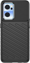 Cazy OnePlus Nord CE2 hoesje - TPU Grip Case - zwart
