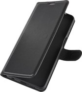 Mobigear Telefoonhoesje geschikt voor Xiaomi Redmi Note 9 Pro Hoesje | Mobigear Classic Bookcase Portemonnee | Pasjeshouder voor 3 Pasjes | Telefoonhoesje voor Pinpas / OV Kaart / Rijbewijs - Zwart