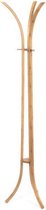 kapstok 3 armen 48 x 177 cm bamboe bruin