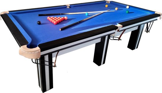Voorwaarden Syndicaat Lucht BuckShot Snookertafel Cambridge 9 ft blauw | bol.com