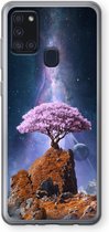 Case Company® - Samsung Galaxy A21s hoesje - Ambition - Soft Cover Telefoonhoesje - Bescherming aan alle Kanten en Schermrand