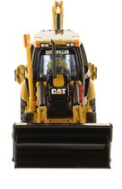 Cat 420E IT Backhoe Loader - Graaflaad combinatie - 1:50 - Diecast Masters - Core Classics Series