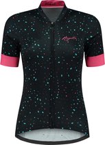 Rogelli Terrazzo Fietsshirt - Korte Mouwen - Dames - Blauw, Roze - Maat XS