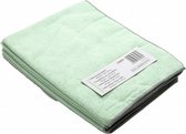 dweil 70 x 50 cm microvezel groen 5 stuks