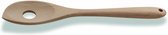 pollepel met gat Livia 30,5 x 6,5 cm hout naturel