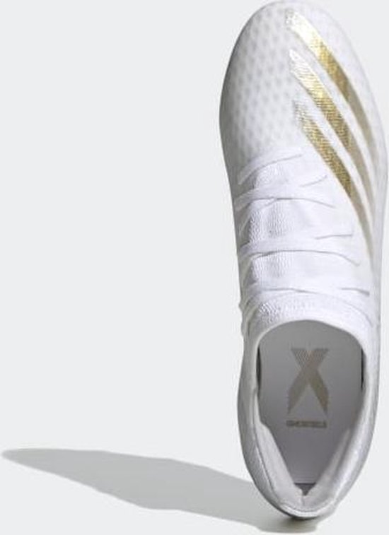 duisternis Gronden voor eeuwig adidas X Ghosted.3 FG voetbalschoenen heren wit/goud | bol.com