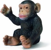 Schleich Jonge Chimpansee Miniatuur