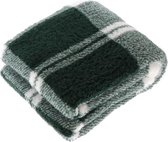 Unique Living Guus - Fleece - Plaid - 150x200 cm - Dark Green
