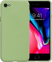 iPhone 7 Hoesje Case - iPhone 7 Case Back Cover Siliconen- Groen