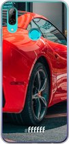 Huawei P Smart (2019) Hoesje Transparant TPU Case - Ferrari #ffffff