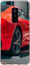 Samsung Galaxy S9 Plus Hoesje Transparant TPU Case - Ferrari #ffffff