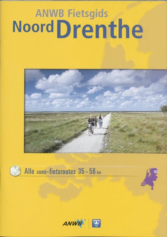 Cover van het boek 'Fietsgids Noord-Drenthe' van Nina van den Broek