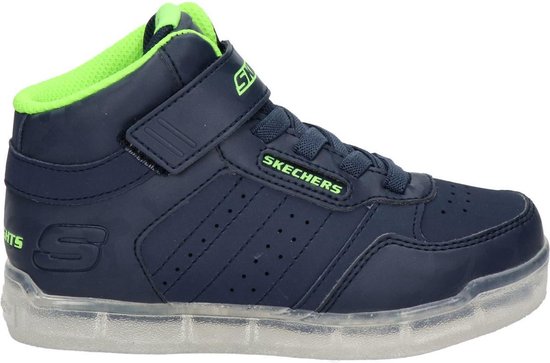 Skechers E-Pro III-Clamor Jongens Sneakers - Navy/Lime - Maat 27 | bol.com