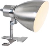 Steinhauer Spring - Wandlamp - 1 lichts - Staal - Klemlamp