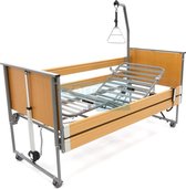 Hoog laag bed / Seniorenbed EcoFit S Plus Low Beuken 90 x 220 cm.