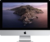 Apple iMac 54,6 cm (21.5") 1920 x 1080 Pixels Zevende generatie Intel® Core™ i5 8 GB DDR4-SDRAM 256 GB SSD macOS Catalina 10.15 Wi-Fi 5 (802.11ac) Alles-in-één-pc Zilver