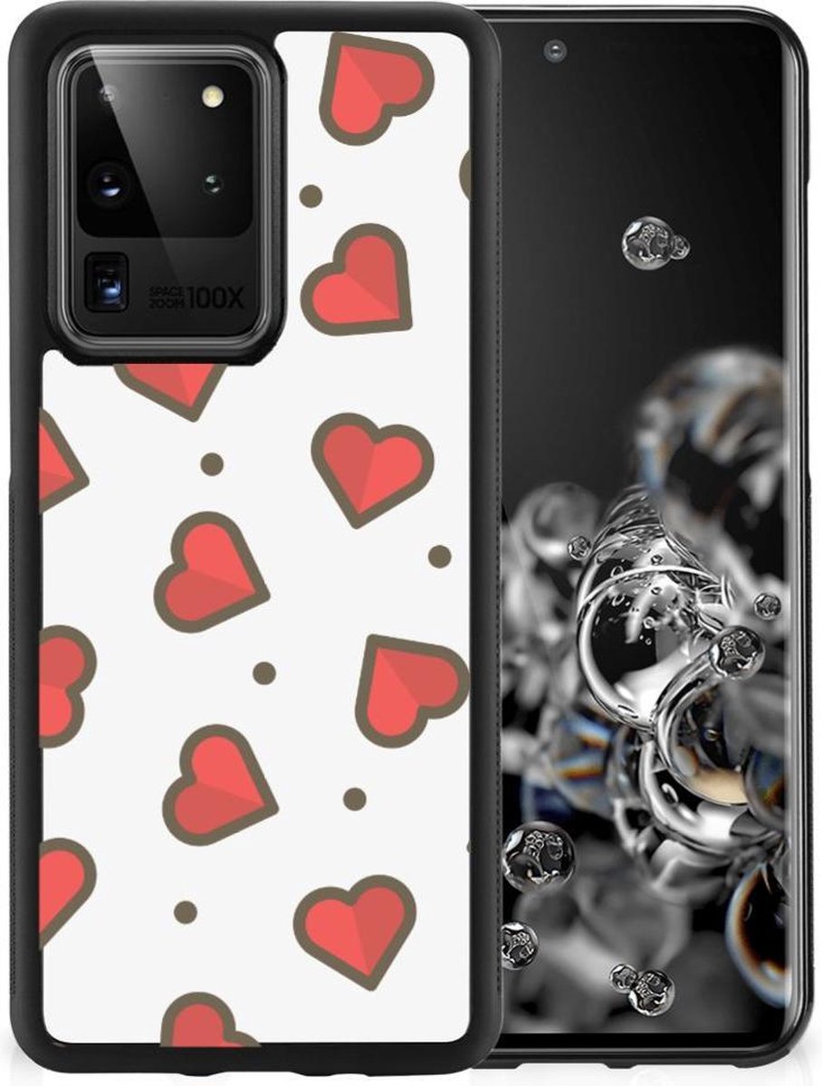 Samsung Galaxy S20 Ultra Bumper Case Hearts