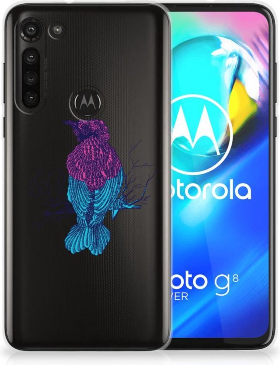 Motorola Moto G8 Power Telefoonhoesje met Naam Merel