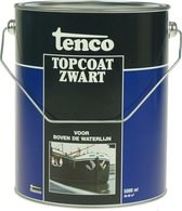 Tenco topcoat zwart - 5 liter