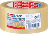 Tesa Tesapack Ultra Strong Verpakkingstape - 66M x 50MM - 1 Stuks - Transparant