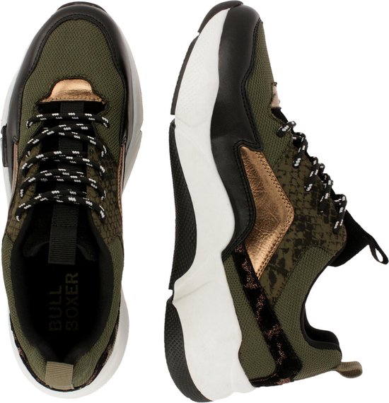 Bullboxer 077003F5S Sneaker Women Green 36 | bol.com