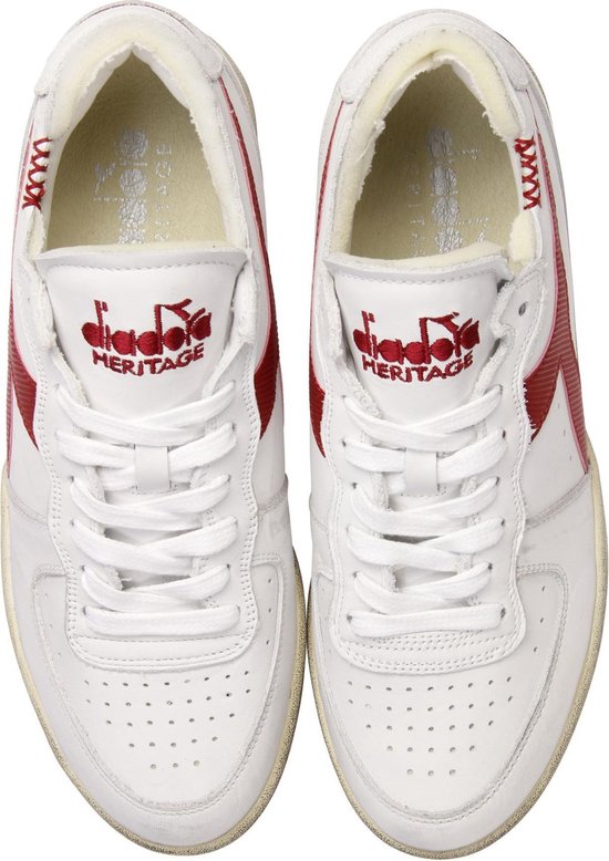 Diadora Heritage Mannen Sneakers - Mi basket row cut - Wit - Maat 47 |  Bestel nu!