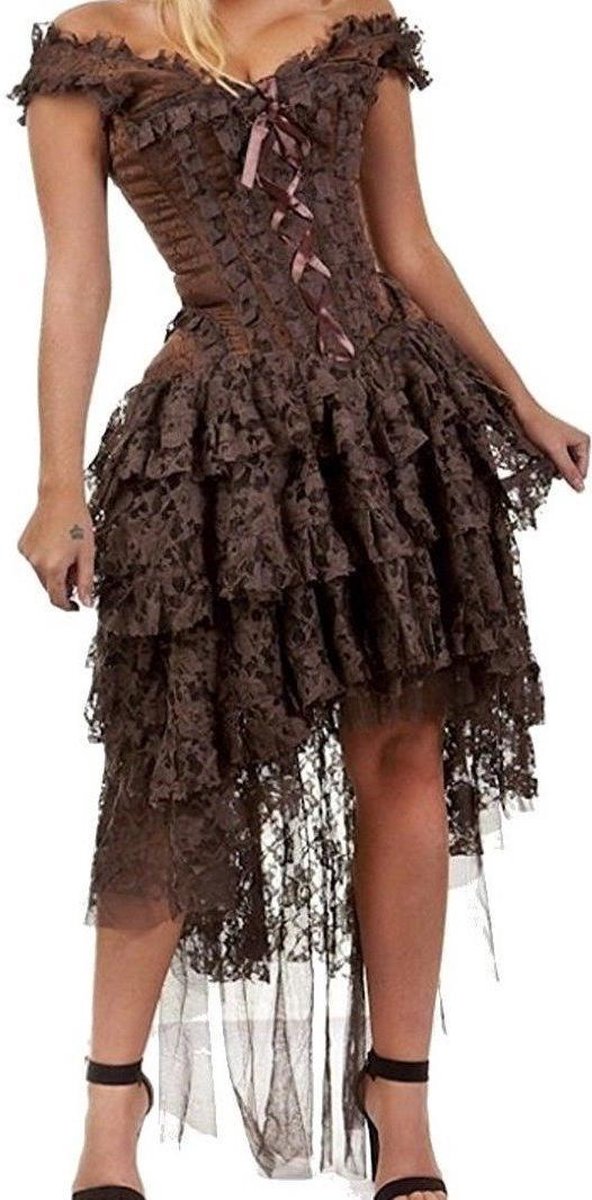 Ophelie Brown Dress .