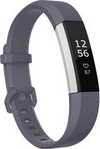 iMoshion Siliconen Smartwatch Bandje voor de Fitbit Alta (HR), Fitbit Alta - Grijs