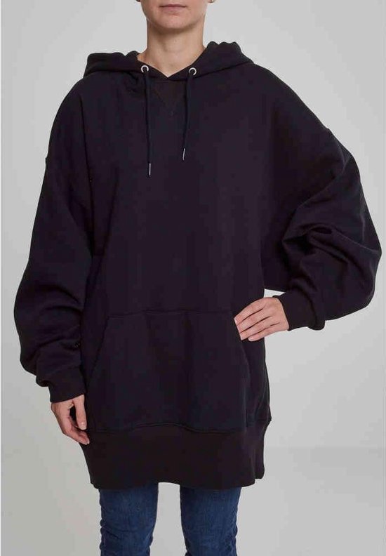 Urban Classics - Long Oversize Hoodie/trui - 4XL - Zwart