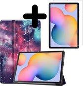 Samsung Galaxy Tab S6 Lite Hoesje Cover Met Screenprotector - Galaxy