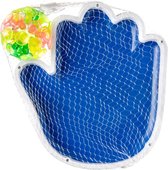 Yg Sport Set Rackets Met Zuignapbal 19 Cm Blauw 3-delig