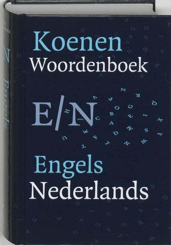 Cover van het boek 'Koenen woordenboek / Engels-Nederlands'