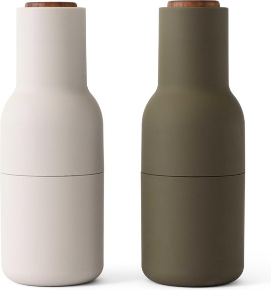 Menu - Bottle Grinder - Peper- En Zoutmolen - Hunting Green | bol.com
