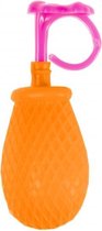 Lg-imports Mini-waterspuiter Ring Junior 7 Cm Oranje/roze