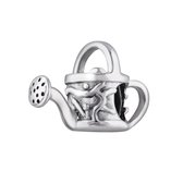 Quiges - 925 - Zilveren - Bedels -Sterling zilver - Beads - Water Gieter Kraal Charm - Geschikt – voor - alle bekende merken - Armband Z668