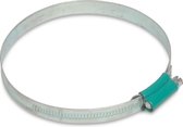 Mega Wormschroefslangklem RVS 304 55 mm x 70 mm BS 5315 Lloyds type W4 12 mm, per 10 stuks