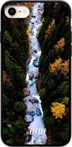 iPhone 7 Hoesje TPU Case - Forest River #ffffff