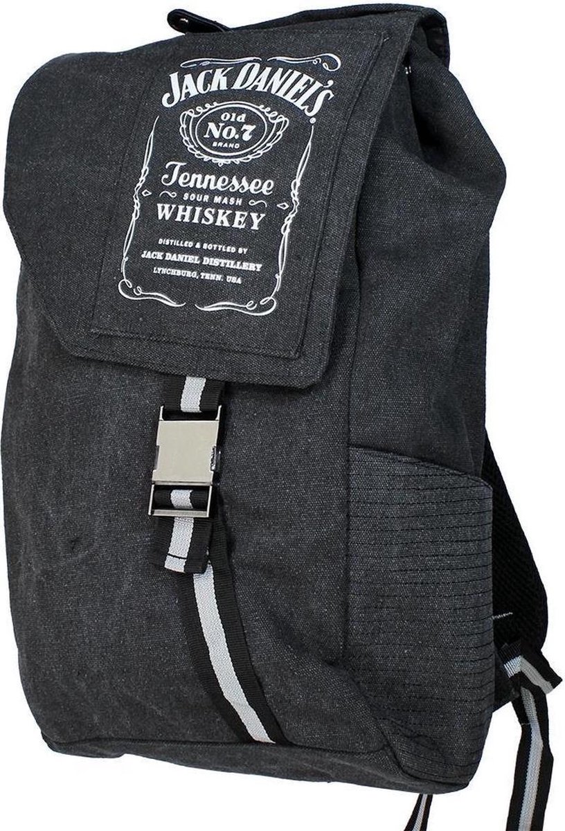 Jack Daniel's Rugzak 21 Liter Canvas/polyester Grijs/wit/zwart