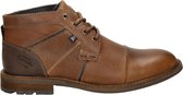Gaastra Heren Veterboots Crew Mid Chapa - Cognac - Maat 47