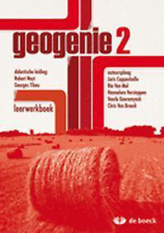 Cover van het boek 'Geogenie 2 - leerwerkboek'
