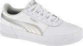 PUMA Carina L Dames Sneakers - Puma White-Puma Silver-Puma White - Maat 37