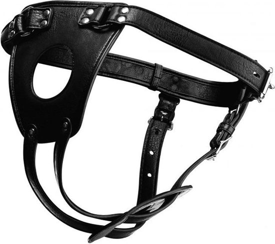 XR Brands - Master Series - Ass Holster Anal Plug Harness - Black | bol.com