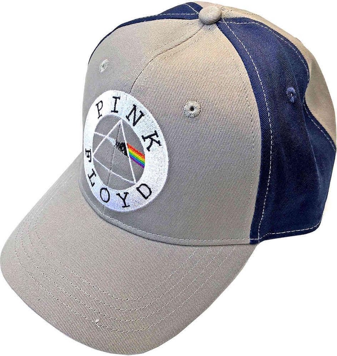 Pink Floyd Baseball pet Circle Logo Grijs/Blauw