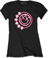 Blink182 - Six Arrow Smile Dames T-shirt - L - Zwart