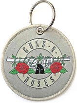 Guns N' Roses Sleutelhanger Silver Circle Logo Grijs