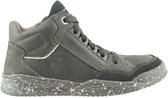 Braqeez 418961-689 Jongens Hoge Sneakers - Grijs - Leer - Veters